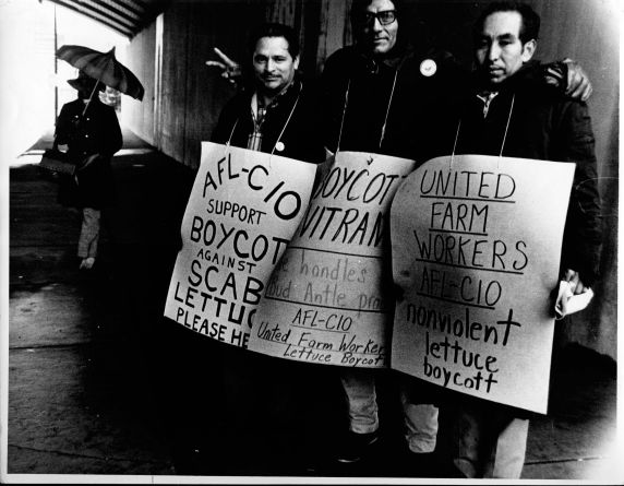 (3394) AFL-CIO members, Lettuce Boycott, demonstration (3394) AFL-CIO members, Lettuce Boycott, demonstration